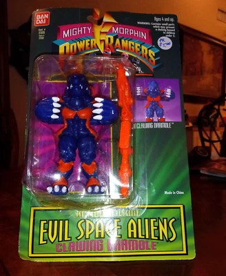 Bandai Mighty Morphin Power Rangers Clawing Dramole Evil Space Aliens Figure New - Image 1 of 4