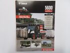 Bobcat 5600 Utility Work Machine Toolcat Brochure 10 page Good Condition
