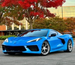 19/20'' Stance SF07 Brushed Dual Bronze Staggered Concave Wheels Corvette C8 - Picture 1 of 16