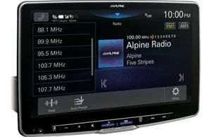 Alpine iLX-F511 Single DIN Bluetooth Mech-less11" Floating Style Car Stereo - Picture 1 of 5