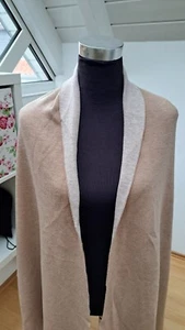 Comma Damen Poncho Cape Beige Camelfarben Neuwertig - Bild 1 von 12