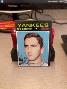 1971 Topps Rob Gardner SP EX