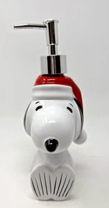 Peanuts Snoopy Santa Sombrero Navidad Loción Jabón Dispensador 2019 *Leer Descripción* - Imagen 1 de 8