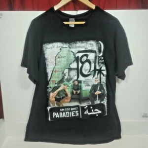 Sa4 Gzuz187 Bonez MC Paradies T-shirt Gildan Heavy Cotton Size Large Front Print - Picture 1 of 13