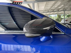 Carbon Exterior Side Mirror Cover Shell For Lexus RC 350 300h RC F Sport 2014-18 - Picture 1 of 9