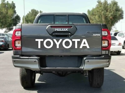 Calcomanía de vinilo multicolor para puerta trasera Toyota Tacoma Hilux 4Runner Foto 1 de 4