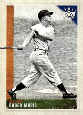 2022 Panini Diamond Kings #9 Roger Maris Artist's Proof Blue - Image 1 of 2