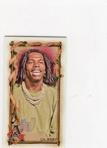 2023 TOPPS ALLEN GINTER LIL BABY INSERT MINI AND FULL SIZE CARD - Bild 1 von 2