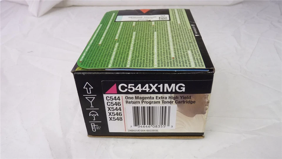 Original Lexmark C544X1MG C544 Toner magenta NEU in OVP  - Bild 1 von 1