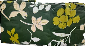 Peva Vinyl Kitchen Tablecloth 52"x70" Oblong, LEAVES ON GREEN,BRIGHTON GARDEN,LL - Picture 1 of 22