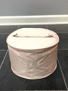 ABC konvex dreieckige Brustform rosa Aufbewahrungstasche nur Reiseetui Aufbewahrung 9 Zoll - Bild 1 von 6
