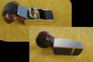 flat bottom brass wrap blackwood planes 2 3/4"(70mm) woodworking tool #8682 - Picture 1 of 7