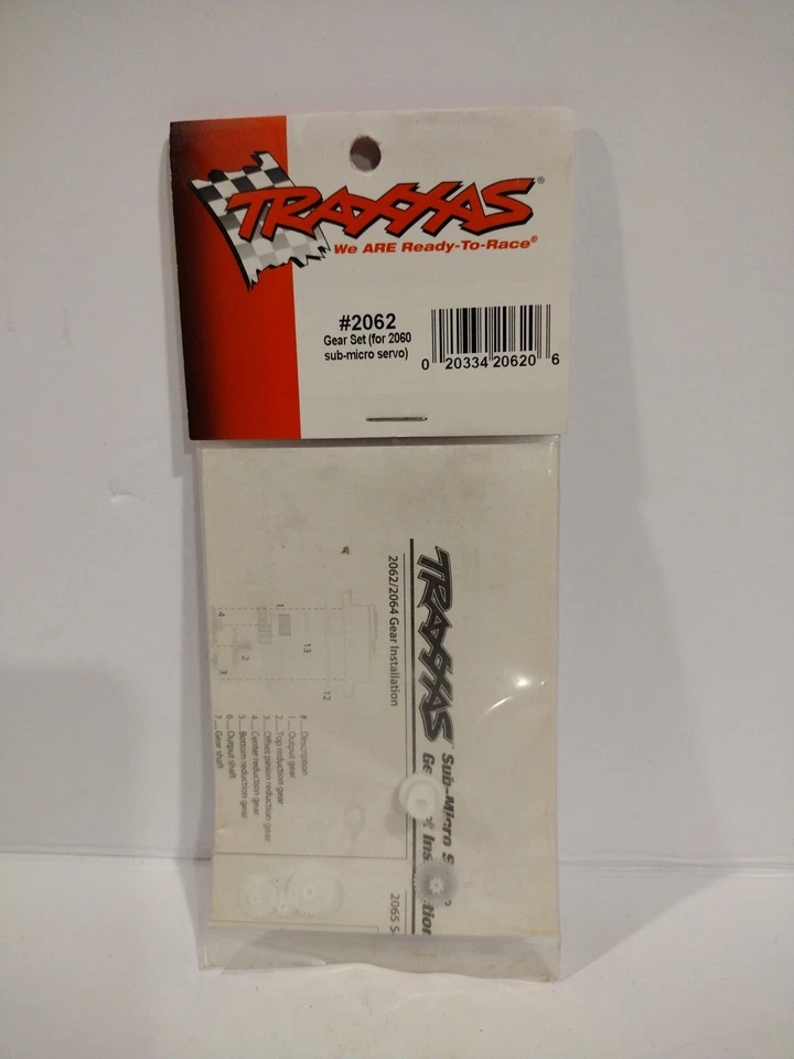 Traxxas. 2062 - Gear set (for 2060 sub-micro servo) - Image 1 of 1