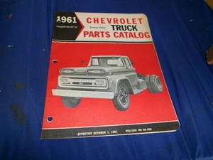 1961 Chevrolet Schwerlast LKW Teilekatalog Ergänzung - Bild 1 von 1