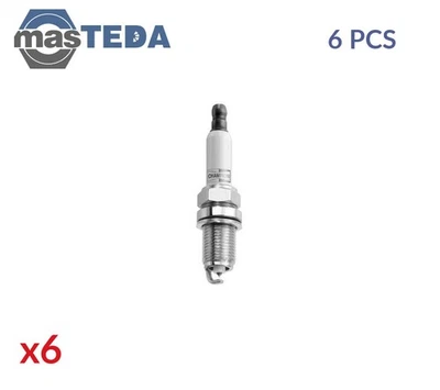 OE214 ENGINE SPARK PLUG SET PLUGS CHAMPION 6PCS FOR AUDI A4,A5,A6,TT,A3,R8,Q5,A8 - Image 1 of 4