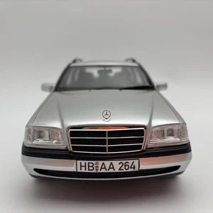Bos 1/18 Mercedes Benz C220 Silver Resin Car Model - Picture 1 of 12