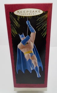 Vtg Hallmark DC Comics Swinging Batman Ornament 1994 Superhero Cartoon Christmas - Picture 1 of 6