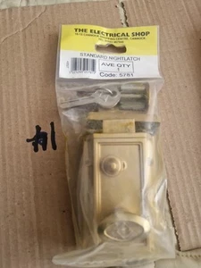 standard NIGHTLATCH BRASS - Picture 1 of 4