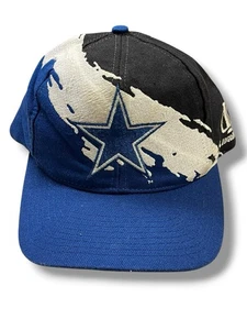 90s Vintage NFL Dallas Cowboys Logo Athletic Reverse White Splash SnapBack Hat  - Bild 1 von 10
