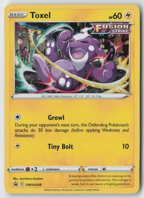 Toxel - SWSH209 - SWSH: Sword & Shield Promo Cards Holofoil- PTCG - Image 1 of 2