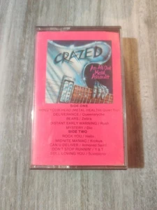Crazed An All Out Metal Assault Cassette Rush-Dio-Quiet Riot - TESTED WORKS - Picture 1 of 6