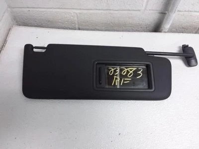 2018 AUDI S4 Passenger Right Side Black Plastic Sun Visor with Lighted Mirror  - Image 1 of 4