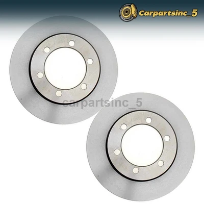 2 rotores de freno de disco traseros para Blue Bird TC2000 5,9 L 1989 - 2004 Foto 1 de 4