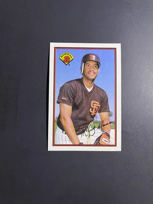 1989 Bowman Roberto Alomar Card #458 - San Diego Padres - Imagem 1 de 2