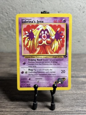 Sabrina's Jynx 57/132 Gym Challenge Regular Uncommon-Pokemon TCG-Fast Ship-MP!! - Image 1 of 4