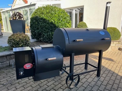 BBQ FriesStyle Pelletsmoker XXL 24" - Bild 1 von 4