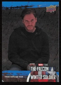 #23 Those Days Are Over 2022 Upper Deck Falcon & the Winter Soldier BLUE - Picture 1 of 2