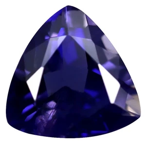 1.51 ct Triangle (7.72 x 7.62 mm) Unheated Natural Bi Color Iolite Gem - Picture 1 of 2
