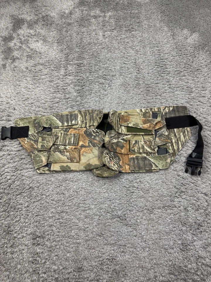 Realtree Belt Bag Camo Adjustable Ammo Shotgun Shell Holder Fanny Pack Hunting - Image 1 of 4