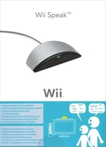 Official Speak Microphone For Wii Gray Very Good 8E - Picture 1 of 3