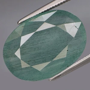 ¡Color encantador de 9,59 quilates! Natural GRANDE Azul Aguamarina Brasil Buen Corte - Imagen 1 de 4