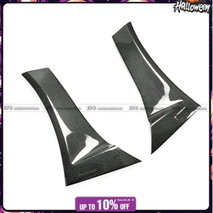 For MITSUBISHI EVO 10 VS Style Wide Ver Side Air Panel Extension 2Pcs Kit Carbon - Picture 1 of 9