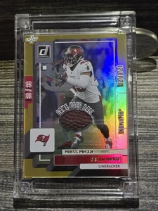 Ball Star Fusion Devin White Game Used & Dated Ball SSP /38 Tampa Bay Buccaneers - Picture 1 of 4