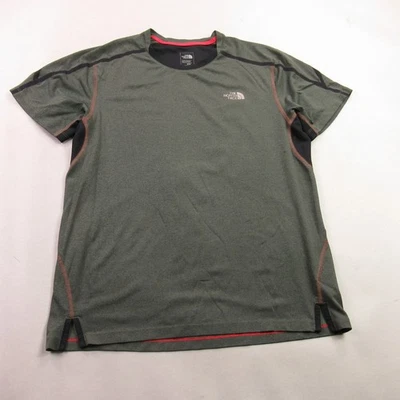 North Face Shirt Mens Medium Short Sleeve Crew Neck Green Flashdry Lightweight - Image 1 of 4