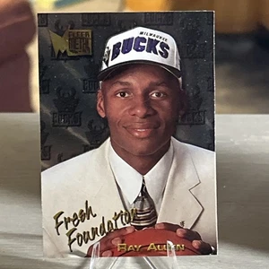 1996-97 Fleer Metal - Fresh Foundation Ray Allen #136 (RC) - Picture 1 of 2