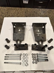 Mercedes-Benz 00-04 W163 RARE REINFORCED OEM AMG ML55 Trailer Tow Hitch Brackets - Picture 1 of 13