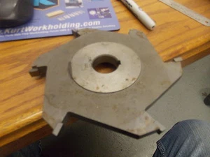 6.0" x 1/2" x 1.0" Carbide Tipped Slot Milling Cutter - Picture 1 of 3
