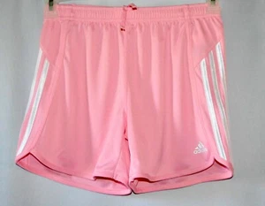 Adidas Girls Pink Mesh Shorts Size XL (16) - Picture 1 of 3