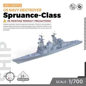 SSMODEL SSC700573 1/700 Military Model US Navy Spruance-Class Destroyer - Picture 1 of 4