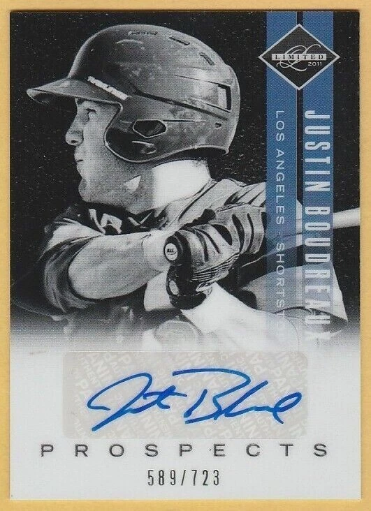 2011 Limited Prospects Signatures #21 Justin Boudreaux 589/723  Dodges - Image 1 of 1