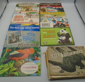 BROOKE BOND TEA CARDS 17 FULL ALBUMS & 4 INCOMPLETE, DAMAGED SOME DOUBLES - Picture 1 of 14