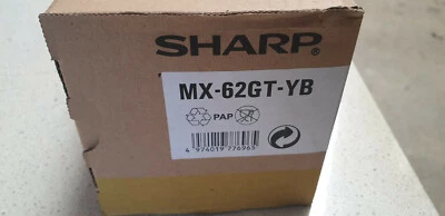 Genuine Sharp MX62GT YB  Yellow Toner Cartridge ,  Sharp MX-6240N, MX-7040N  - Image 1 of 3
