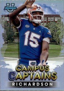 2022-23 Bowman University Best Anthony Richardson Campus Captain Refractor SP #6