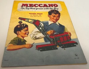 RARE ORIGINAL MECCANO 1957 PAMPHLET EXCELLENT CRISP CONDITION UK CF/3 - Picture 1 of 5