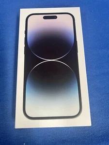 Apple iPhone 14 Pro Space Black 128GB Apple Sticker/paperwork & Box ONLY - Photo 1 sur 8