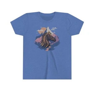 Youth Short Sleeve Tee - Horse Mountain - Picture 1 of 17